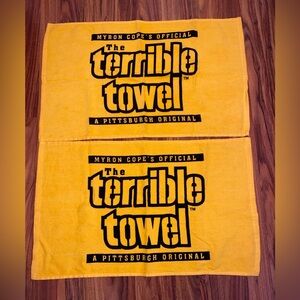 Myron Cope’s Official Pittsburgh Terrible Towel (set of 2)